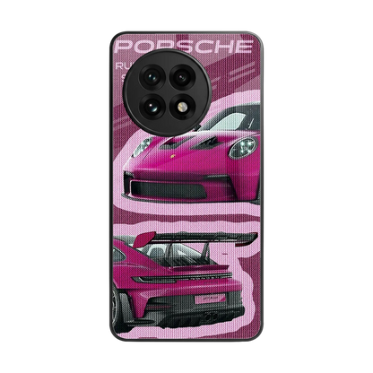 Ruby Star back phone cover | glass case for oneplus 13r