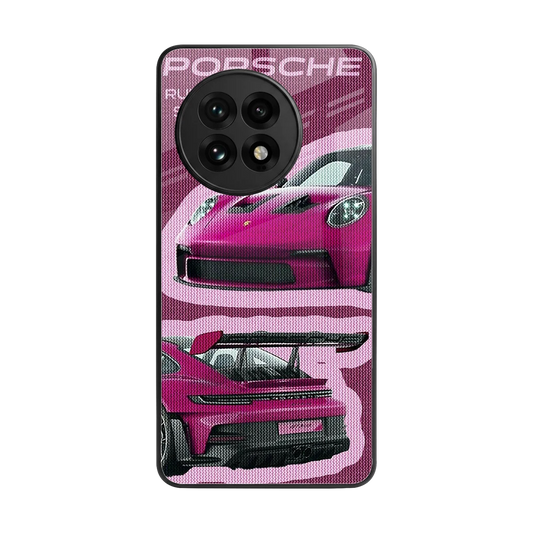 Ruby Star back phone cover | glass case for oneplus 13r