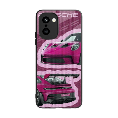 Ruby Star back phone cover | glass case for oneplus 15r