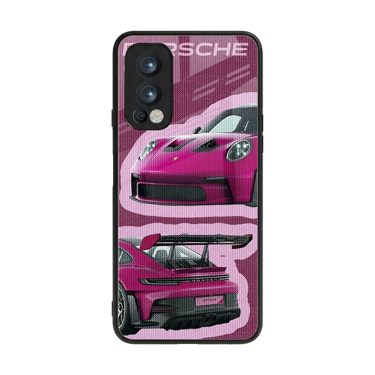 Ruby Star back phone cover | glass case for oneplus nord 2
