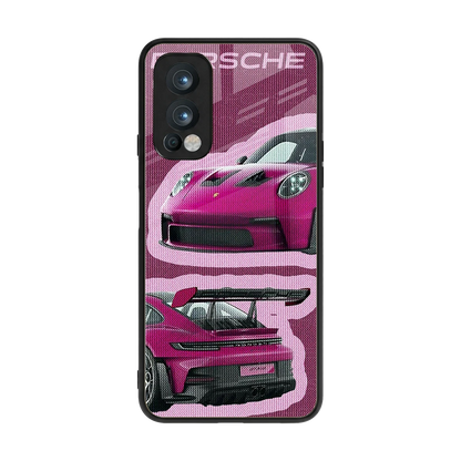 Ruby Star back phone cover | glass case for oneplus nord 2