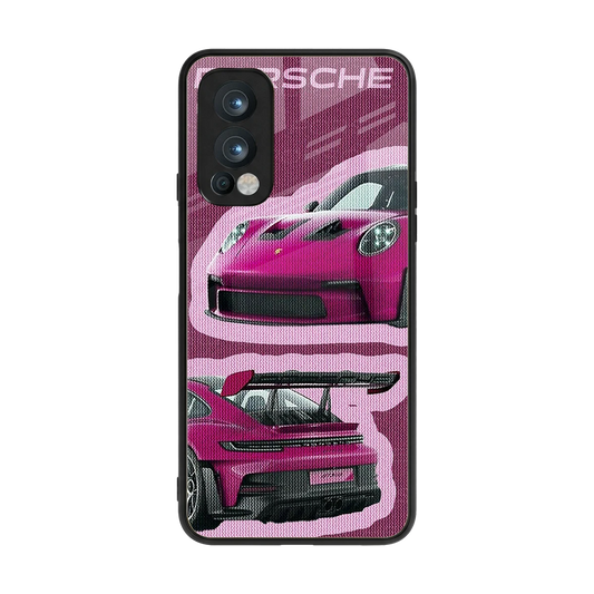 Ruby Star back phone cover | glass case for oneplus nord 2
