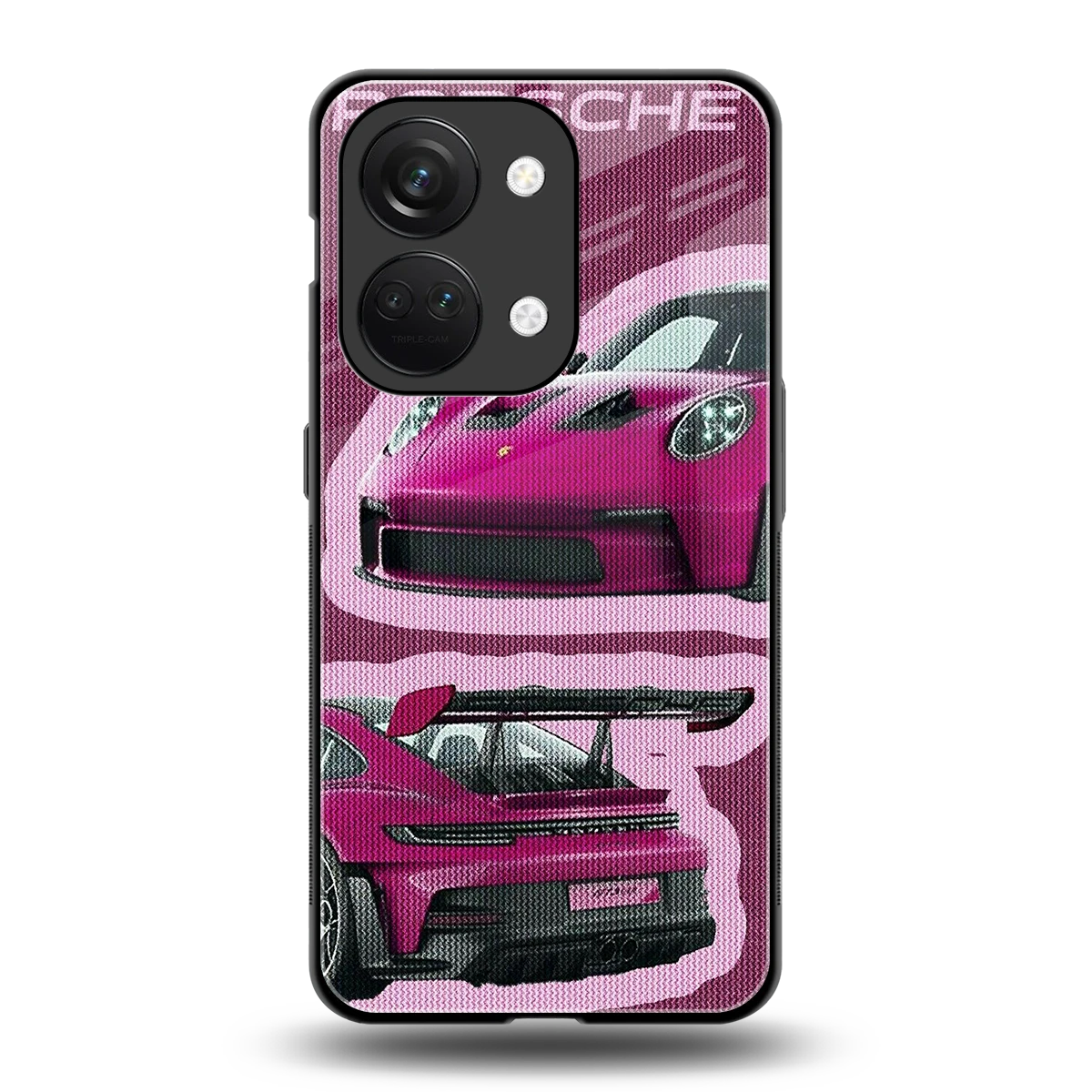 Ruby Star back phone cover | glass case for oneplus nord 3