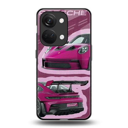 Ruby Star back phone cover | glass case for oneplus nord 3