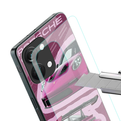 Ruby Star stylish phone case for oneplus nord 3 | glossy glass and slim fit