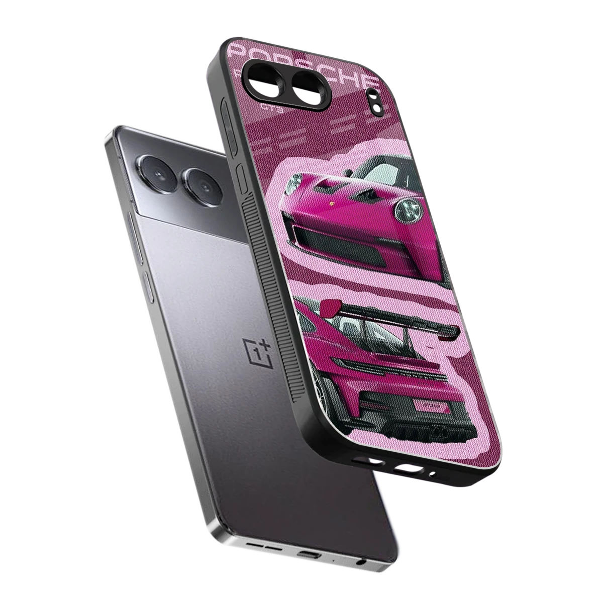 Ruby Star sleek oneplus nord 4 cover with tempered glass back and TPU edges