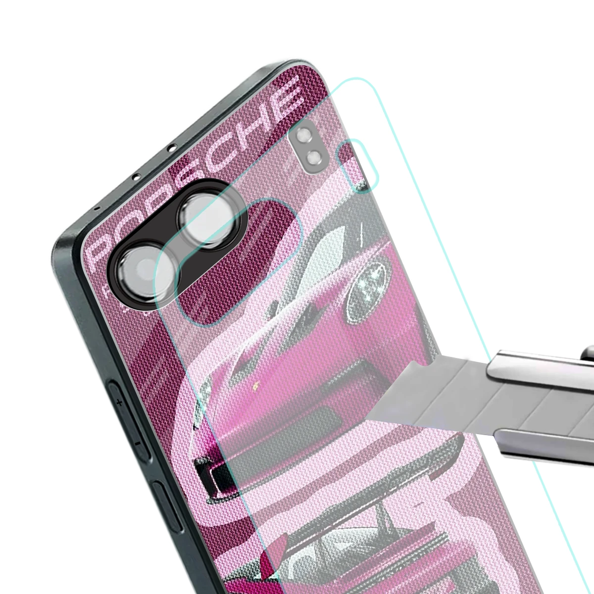 Ruby Star stylish phone case for oneplus nord 4 | glossy glass and slim fit