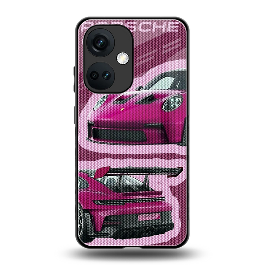 Ruby Star back phone cover | glass case for oneplus nord ce 3