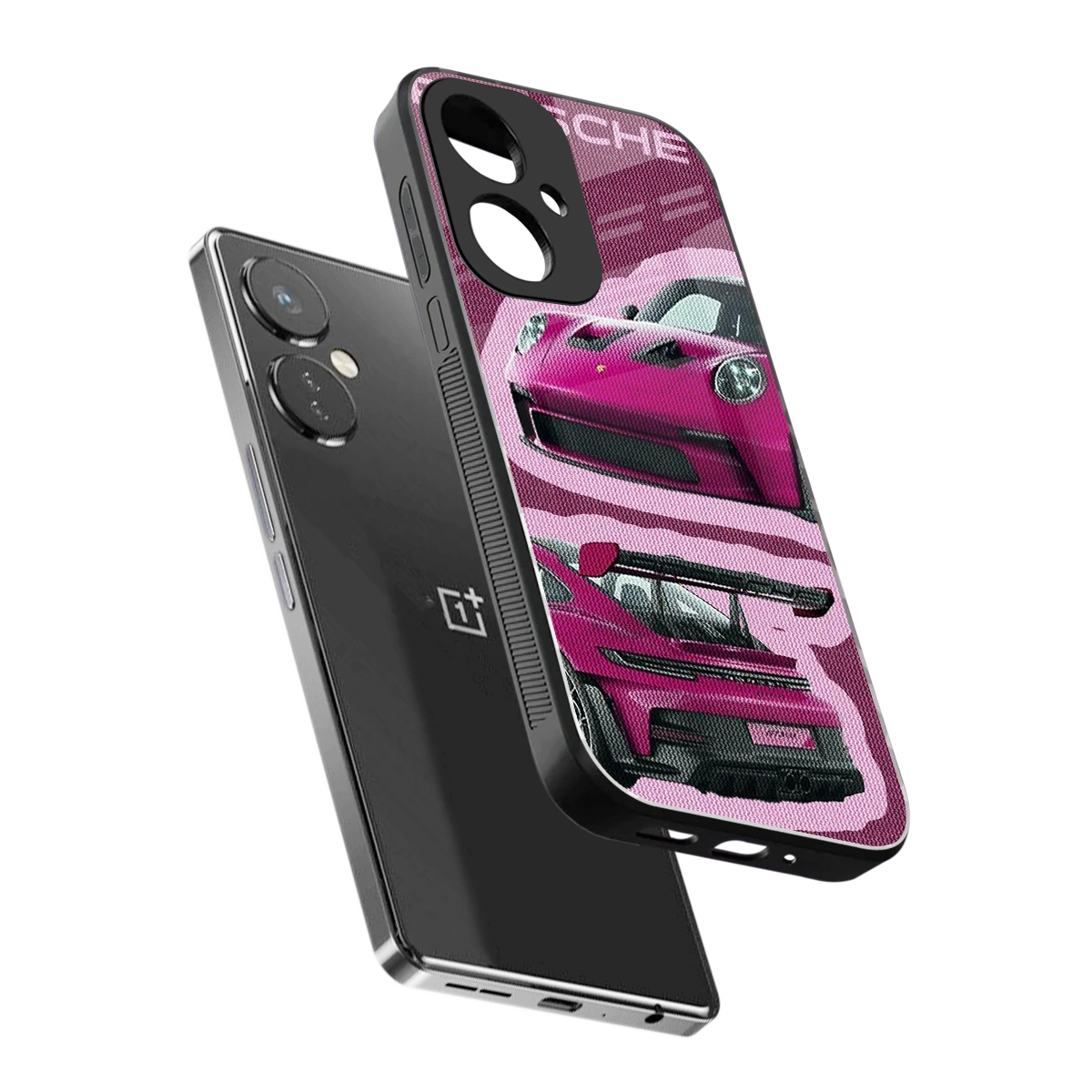 Ruby Star sleek oneplus nord ce 3 cover with tempered glass back and TPU edges