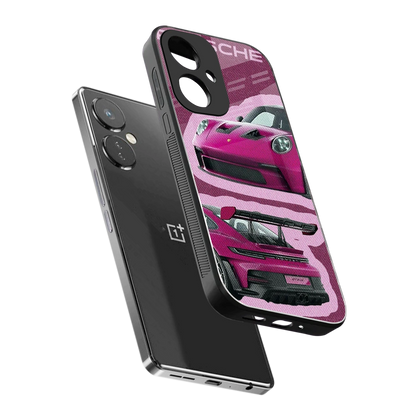 Ruby Star sleek oneplus nord ce 3 cover with tempered glass back and TPU edges