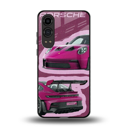 Ruby Star back phone cover | glass case for oneplus nord ce 4 lite