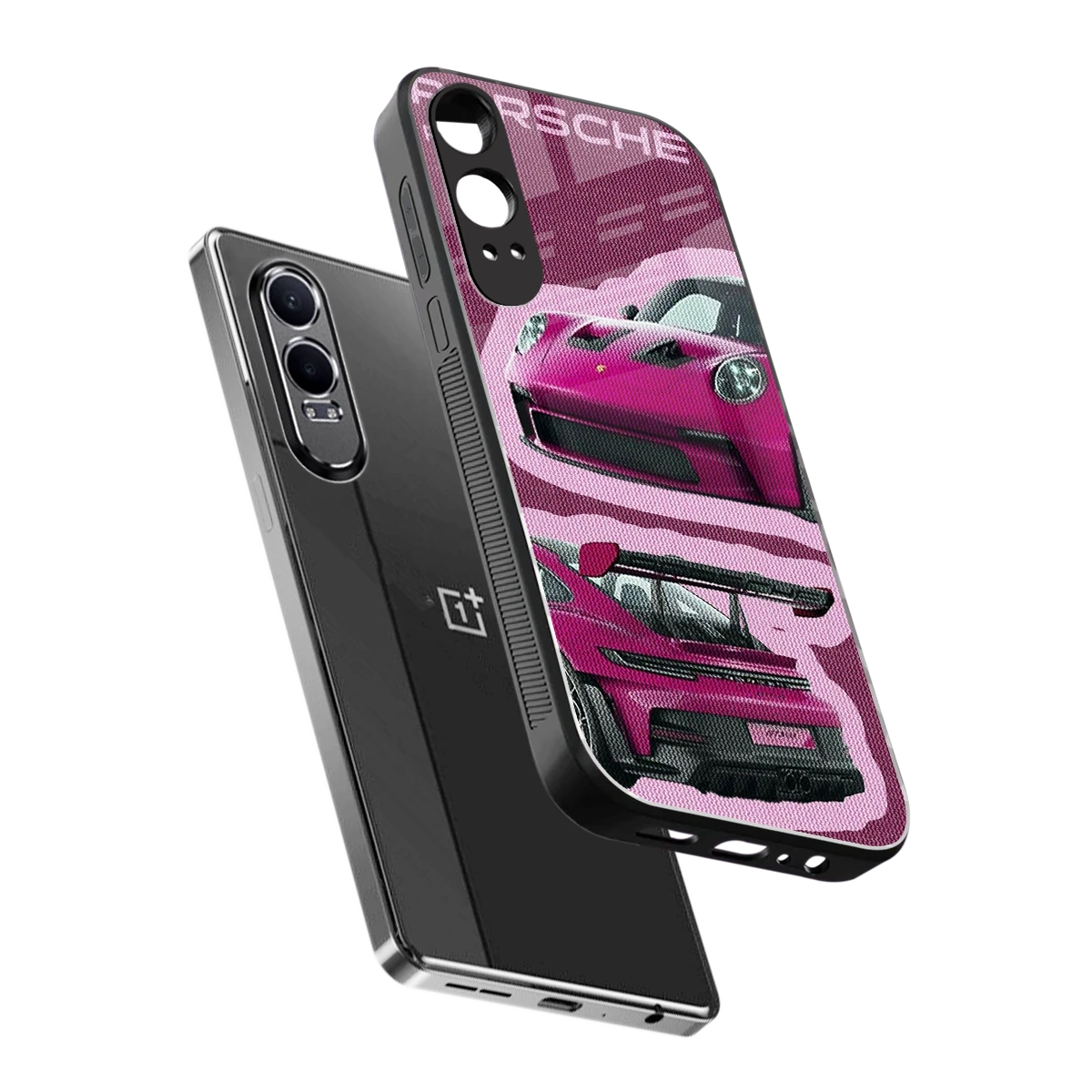 Ruby Star sleek oneplus nord ce 4 lite cover with tempered glass back and TPU edges
