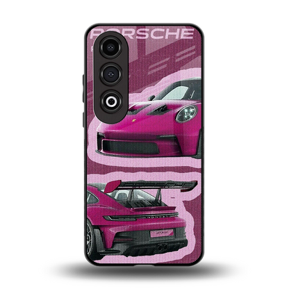 Ruby Star back phone cover | glass case for oneplus nord ce 4