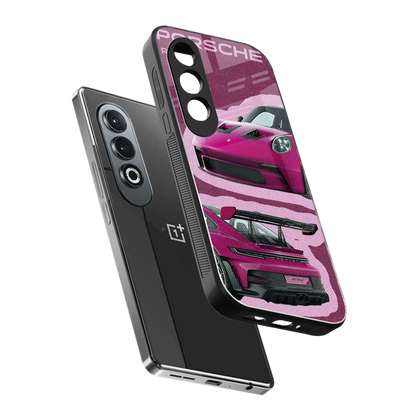 Ruby Star sleek oneplus nord ce 4 cover with tempered glass back and TPU edges