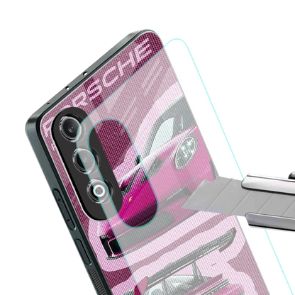 Ruby Star stylish phone case for oneplus nord ce 4 | glossy glass and slim fit