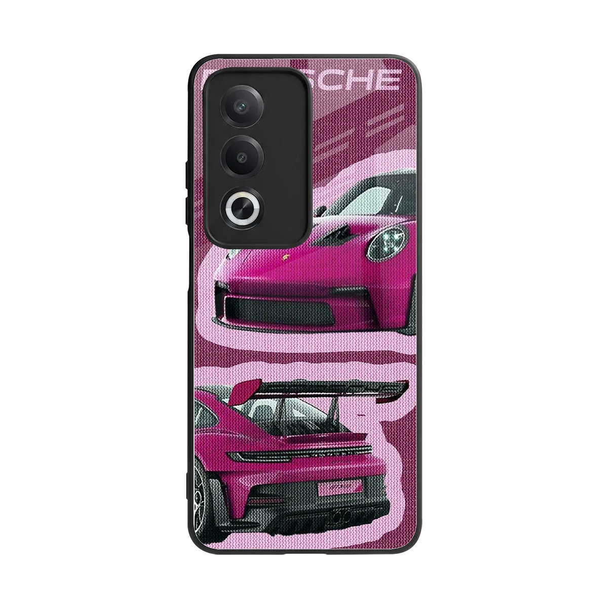Ruby Star back phone cover | glass case for oppo a3 pro