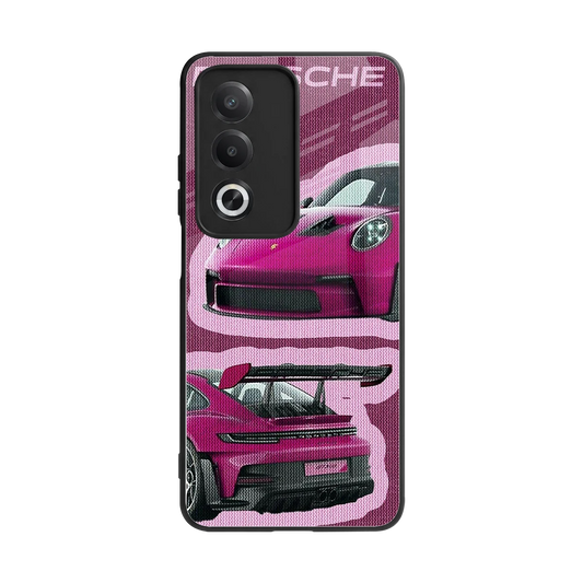 Ruby Star back phone cover | glass case for oppo a3 pro
