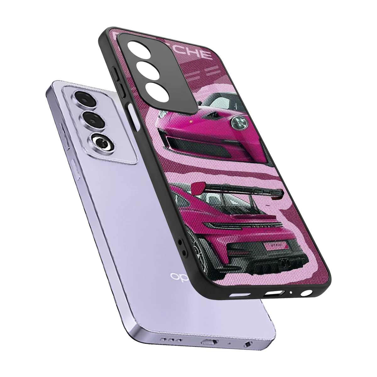 Ruby Star sleek oppo a3 pro cover with tempered glass back and TPU edges