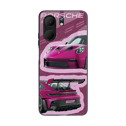 Ruby Star back phone cover | glass case for oppo a5x 5g