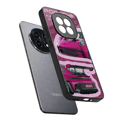 Ruby Star sleek oppo f29 pro 5g cover with tempered glass back and TPU edges