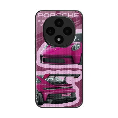 Ruby Star back phone cover | glass case for oppo f31 pro 5g