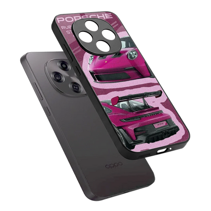 Ruby Star sleek oppo f31 pro 5g cover with tempered glass back and TPU edges