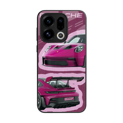 Ruby Star back phone cover | glass case for oppo find x9