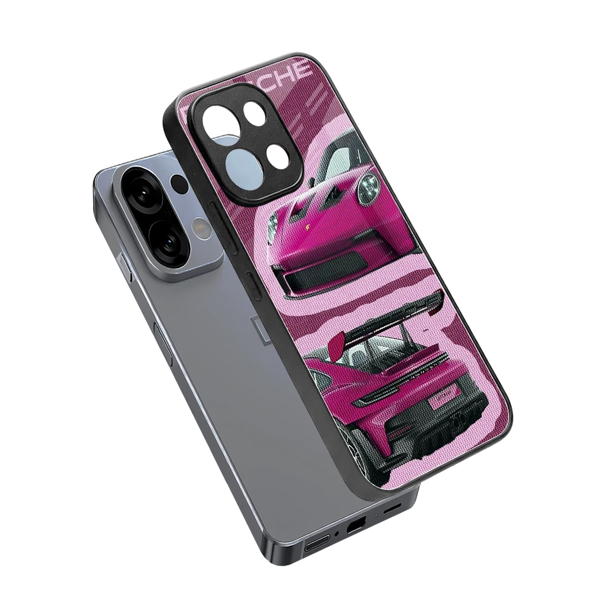 Ruby Star sleek oppo k13 5g cover with tempered glass back and TPU edges