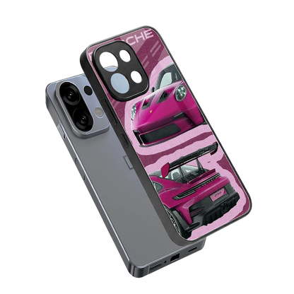 Ruby Star sleek oppo k13 5g cover with tempered glass back and TPU edges