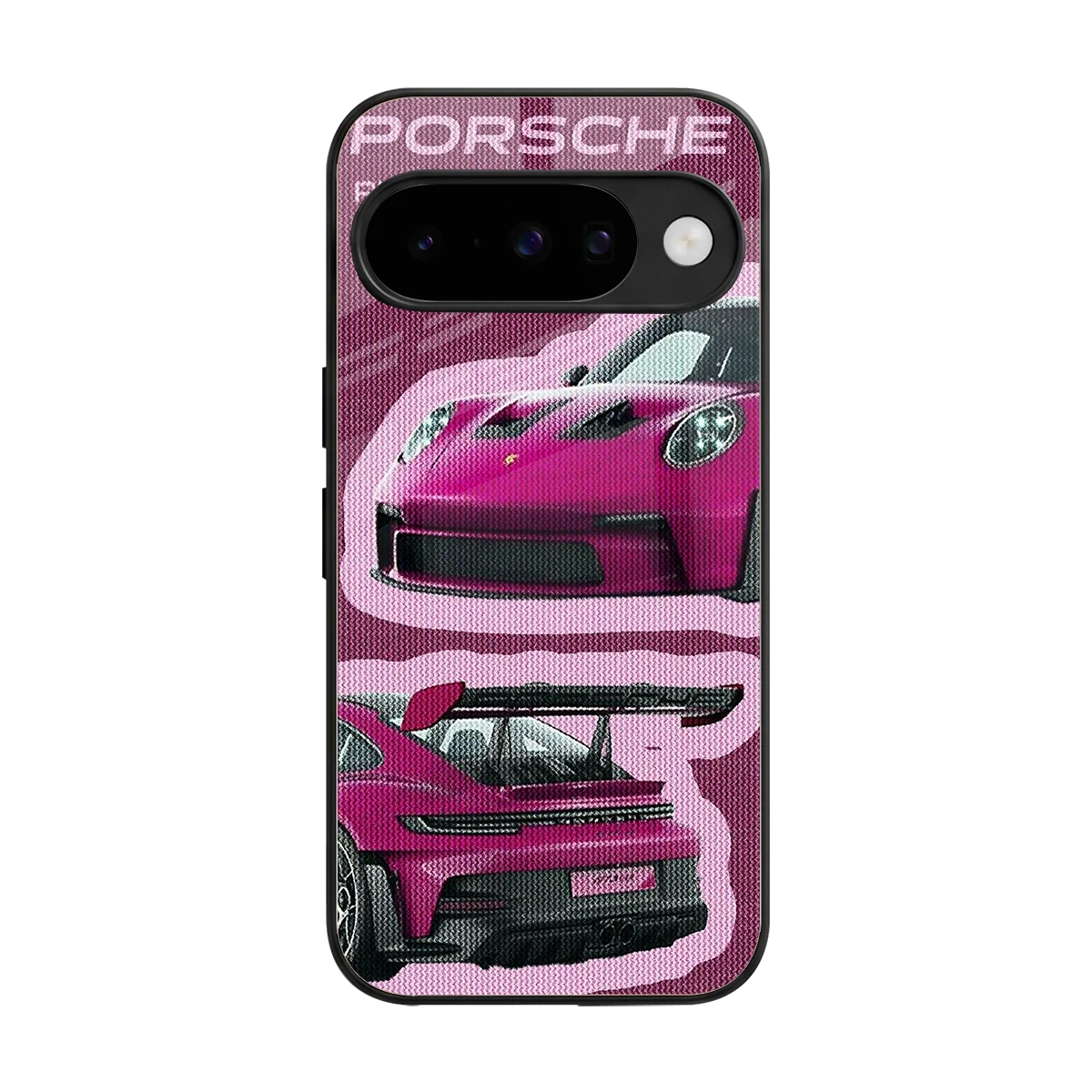 Ruby Star back phone cover | glass case for google pixel 10