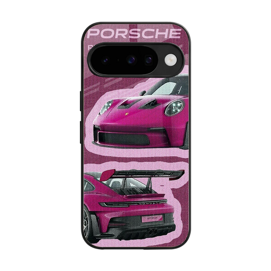 Ruby Star back phone cover | glass case for google pixel 10