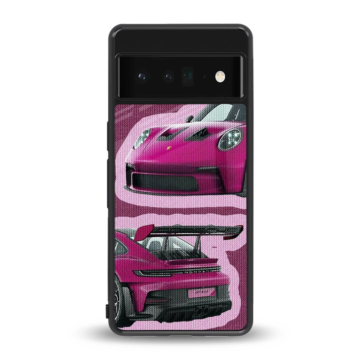 Ruby Star back phone cover | glass case for google pixel 6 pro