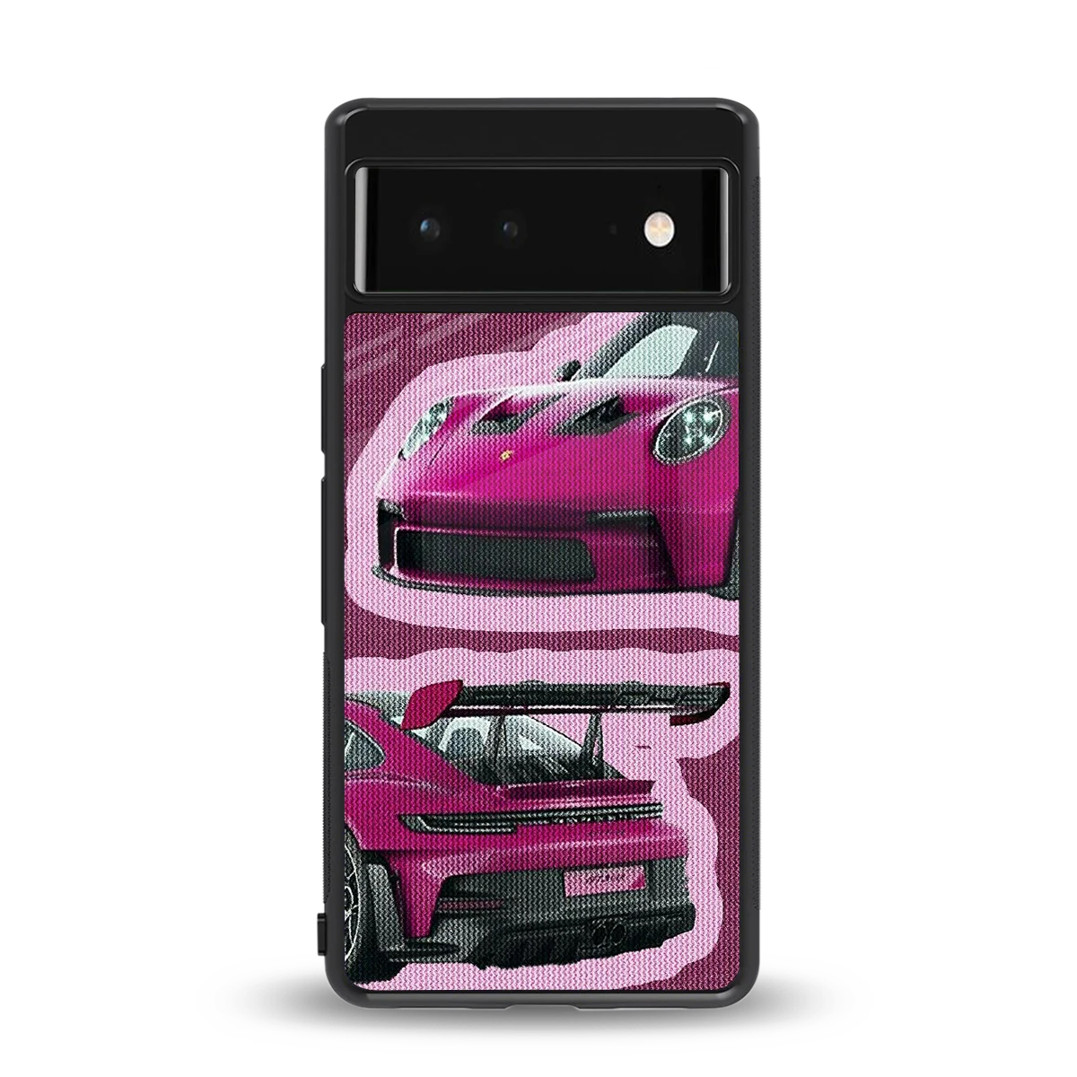 Ruby Star back phone cover | glass case for google pixel 6a