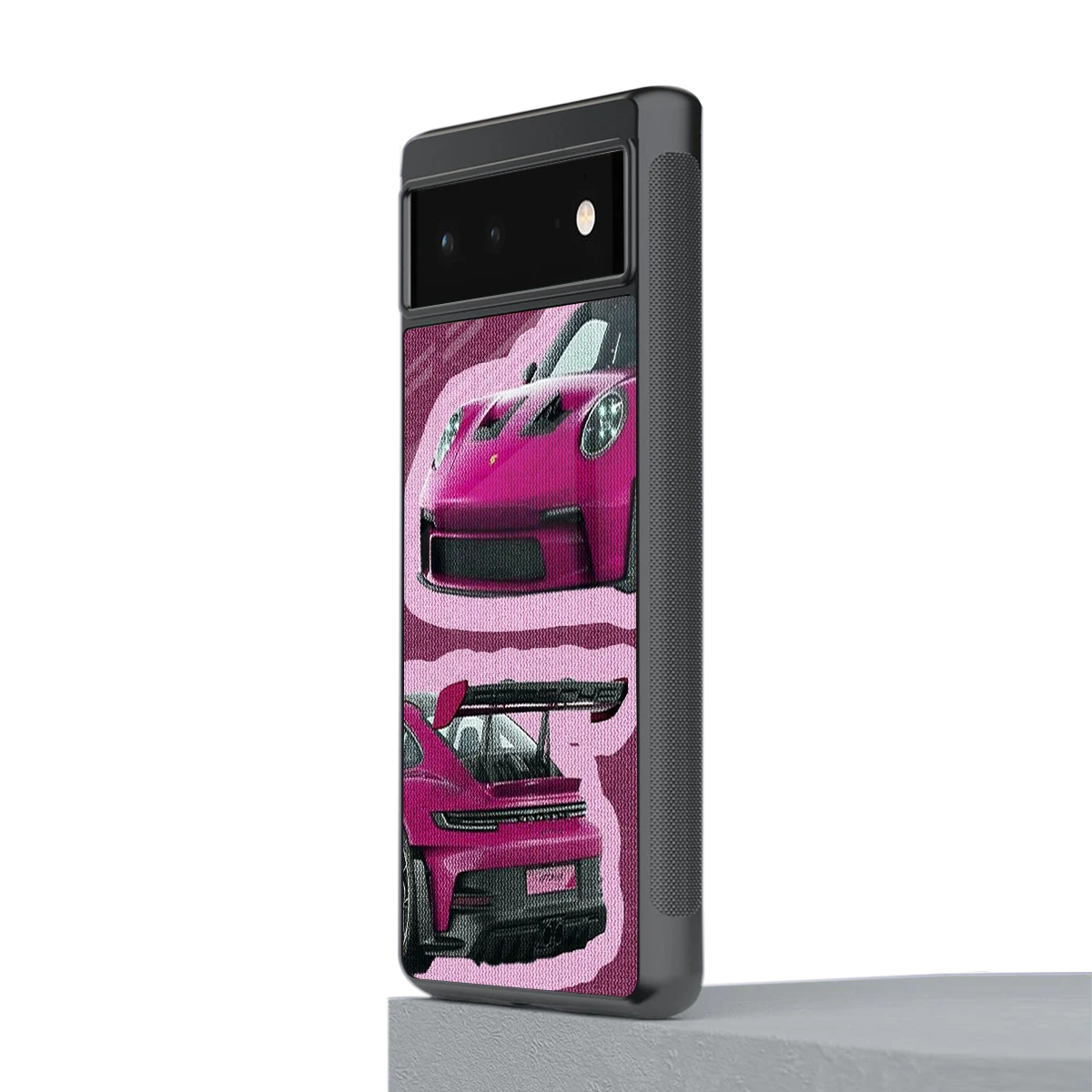 Ruby Star stylish phone case for google pixel 6 | glossy glass and slim fit