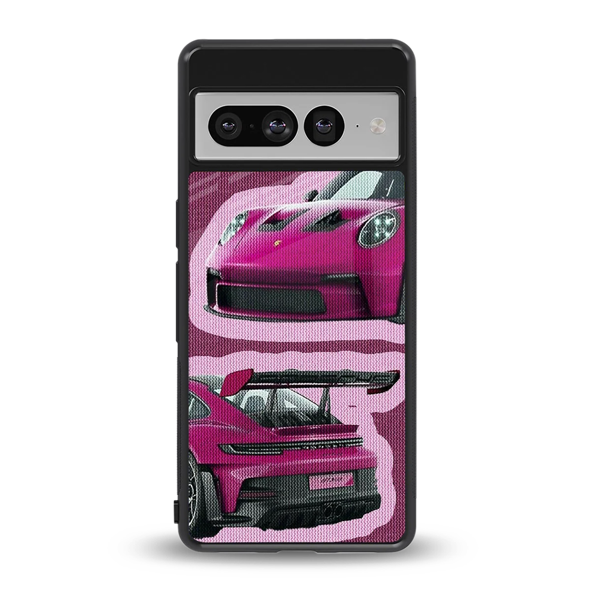 Ruby Star back phone cover | glass case for google pixel 7 pro