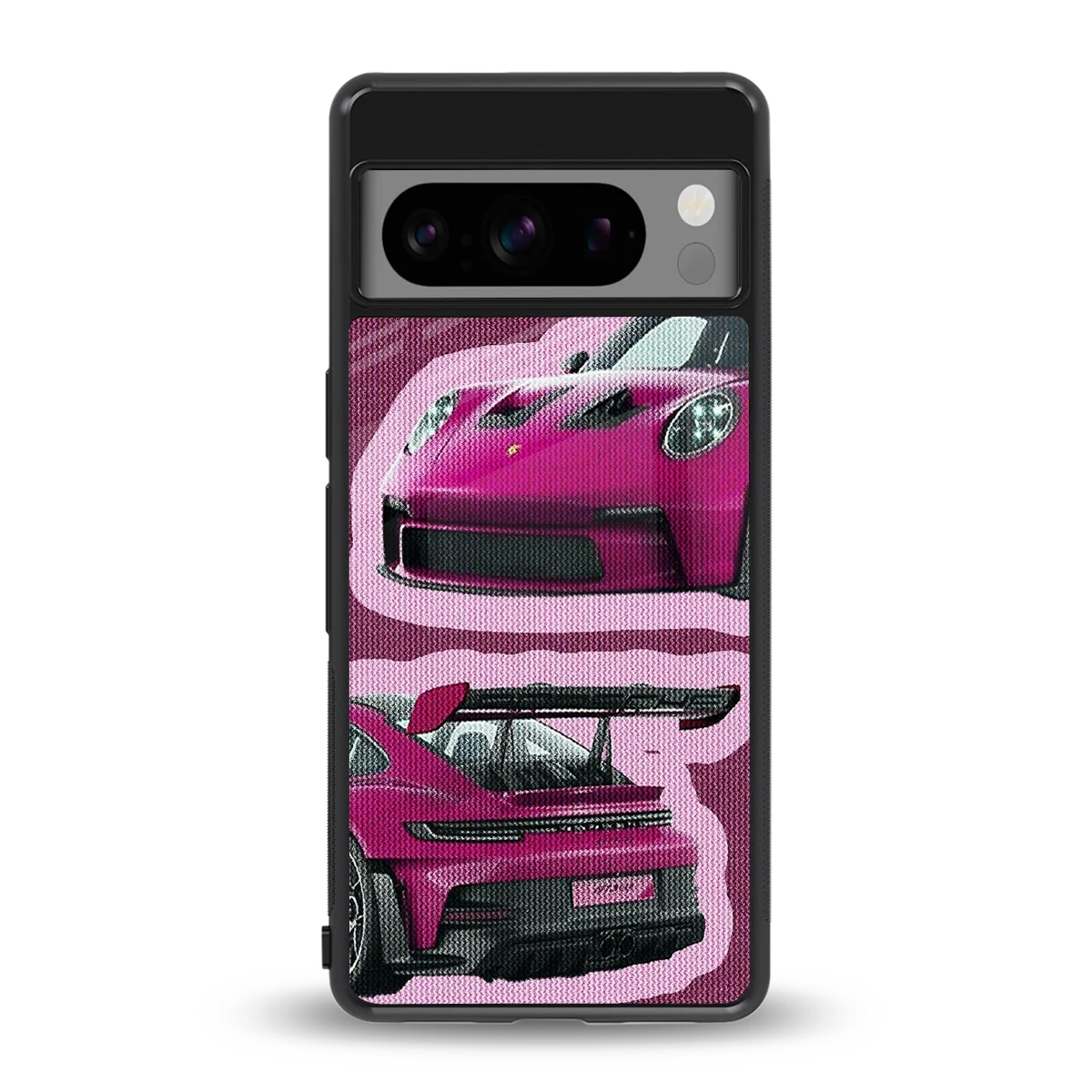 Ruby Star back phone cover | glass case for google pixel 8 pro