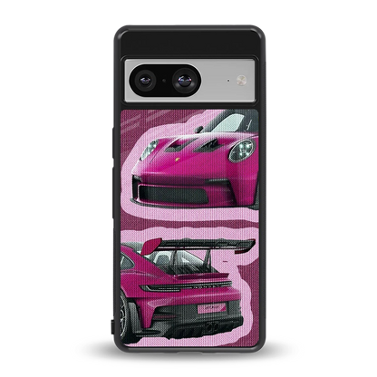 Ruby Star back phone cover | glass case for google pixel 8