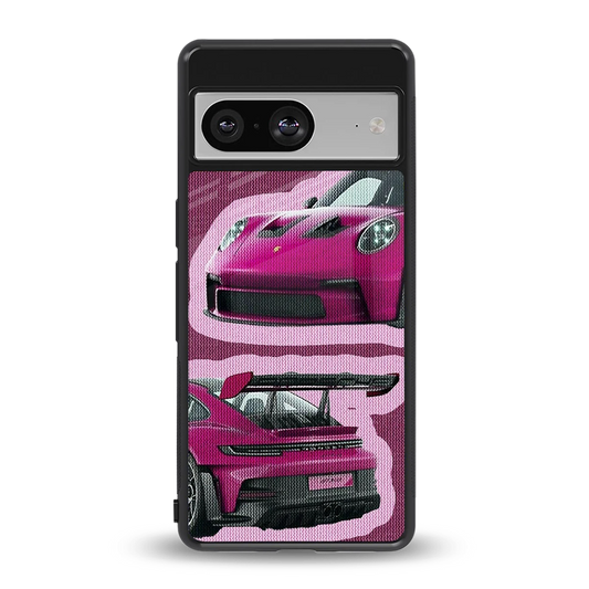 Ruby Star back phone cover | glass case for google pixel 8