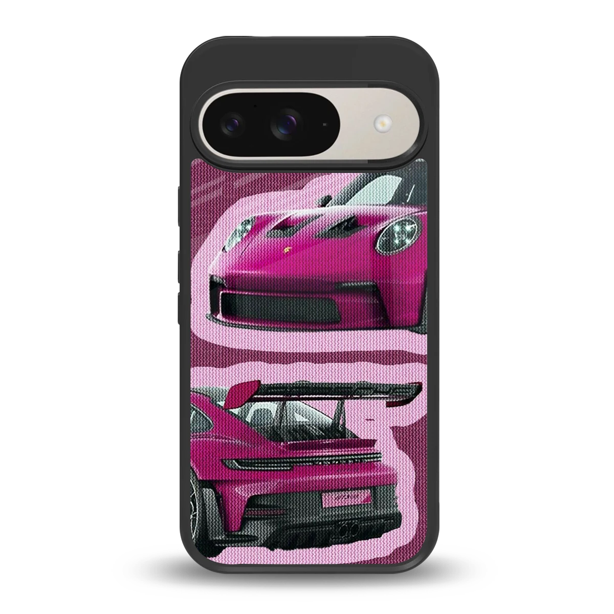 Ruby Star back phone cover | glass case for google pixel 9