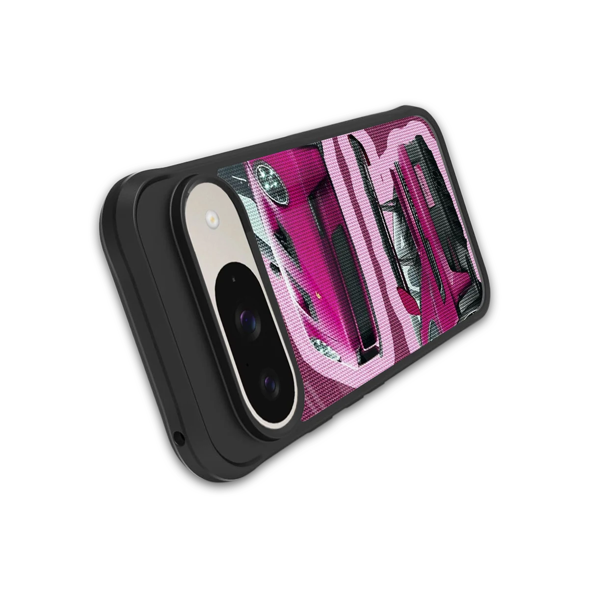 Ruby Star stylish phone case for google pixel 9 | glossy glass and slim fit