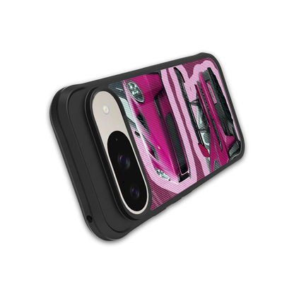 Ruby Star stylish phone case for google pixel 9 | glossy glass and slim fit