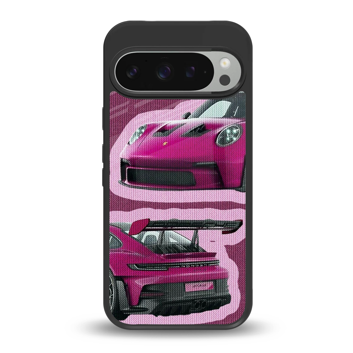 Ruby Star back phone cover | glass case for google pixel 9 pro