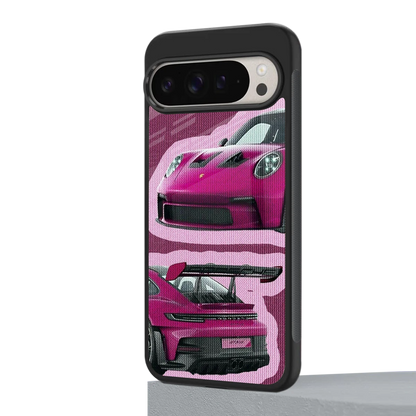 Ruby Star google pixel 9 pro mobile cover | shockproof glass phone case