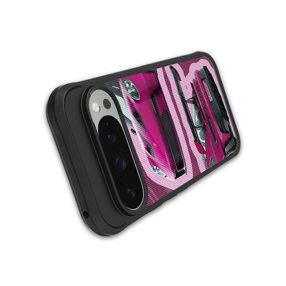 Ruby Star stylish phone case for google pixel 9 pro | glossy glass and slim fit