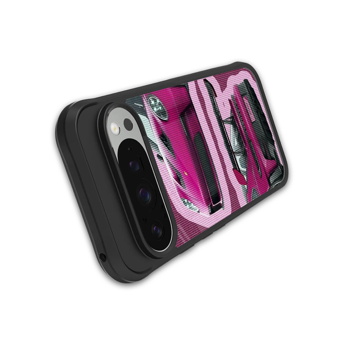 Ruby Star stylish phone case for google pixel 9 pro xl | glossy glass and slim fit