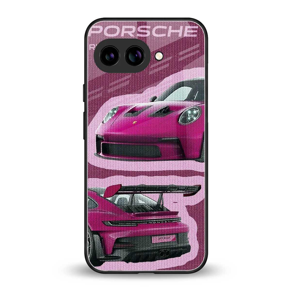 Ruby Star back phone cover | glass case for google pixel 10a