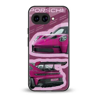 Ruby Star back phone cover | glass case for google pixel 10a