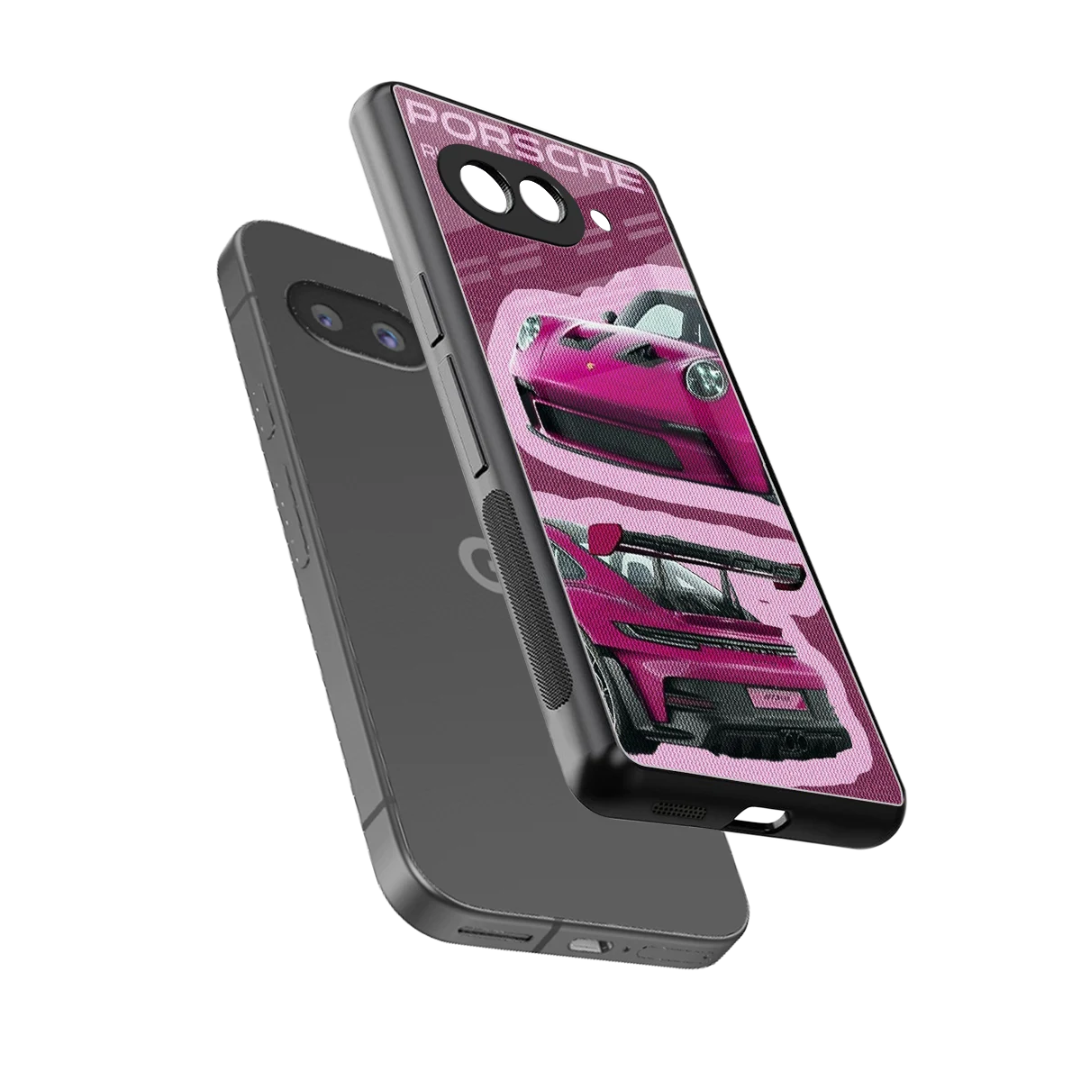 Ruby Star sleek google pixel 10a cover with tempered glass back and TPU edges
