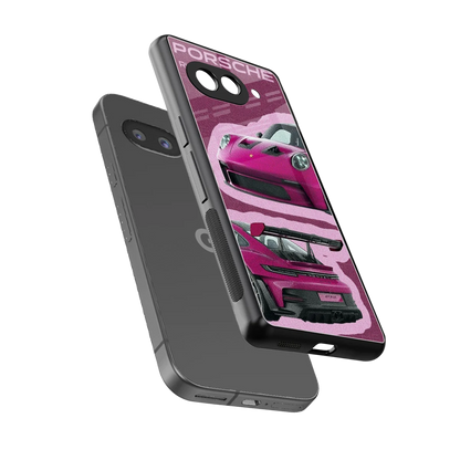 Ruby Star sleek google pixel 10a cover with tempered glass back and TPU edges
