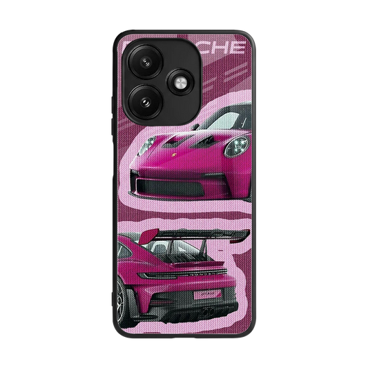 Ruby Star back phone cover | glass case for redmi 12 5g
